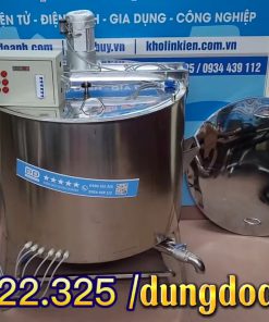 Nồi nấu và cô cao dược liệu đa năng 500 lít inox 304