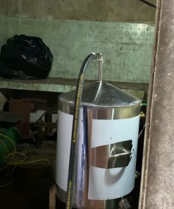 Nồi sục hơi nấu rượu dùng cho nấu cám lợn và làm đậu