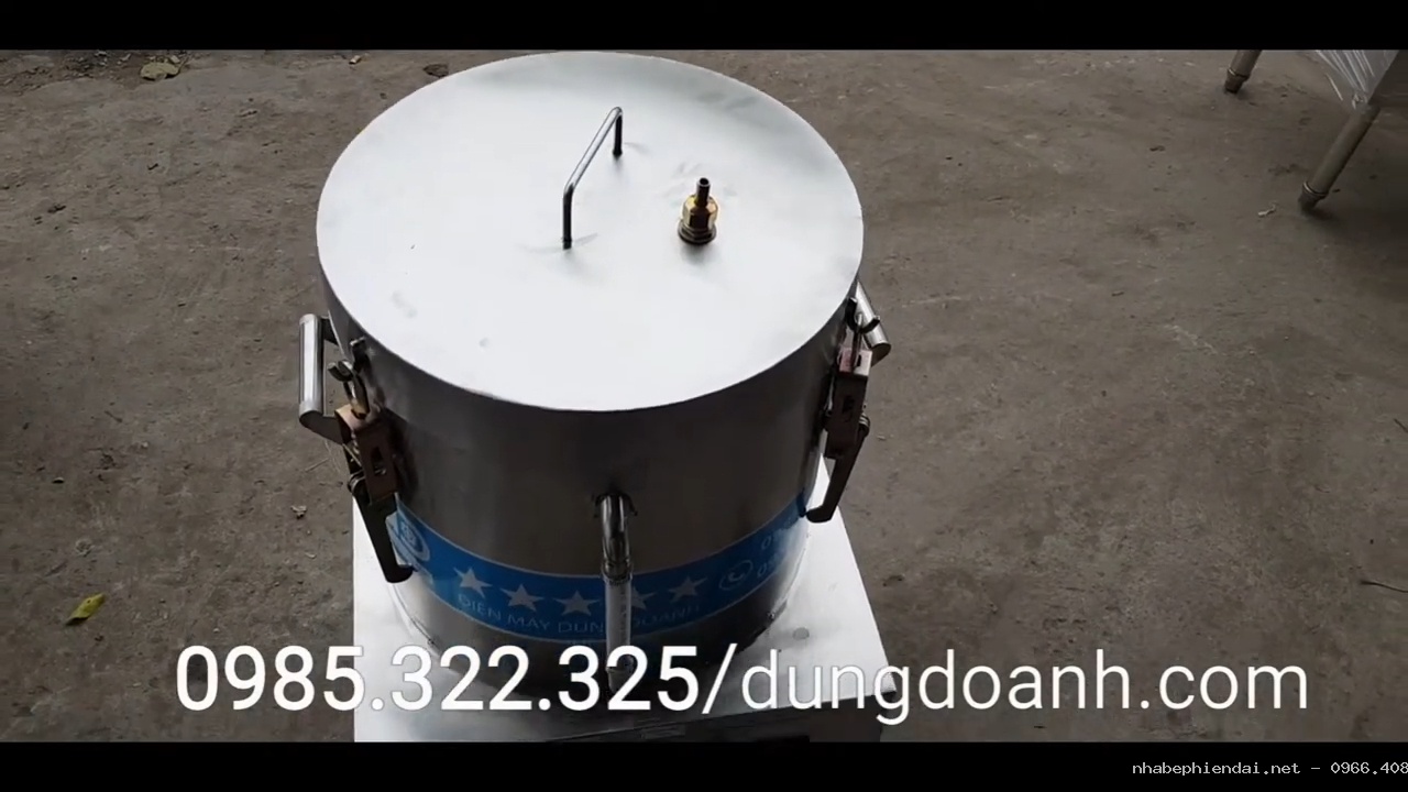 Nồi xông hơi bằng điện inox 304 Dũng Doanh