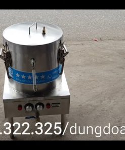 Nồi xông hơi bằng điện inox 304 Dũng Doanh