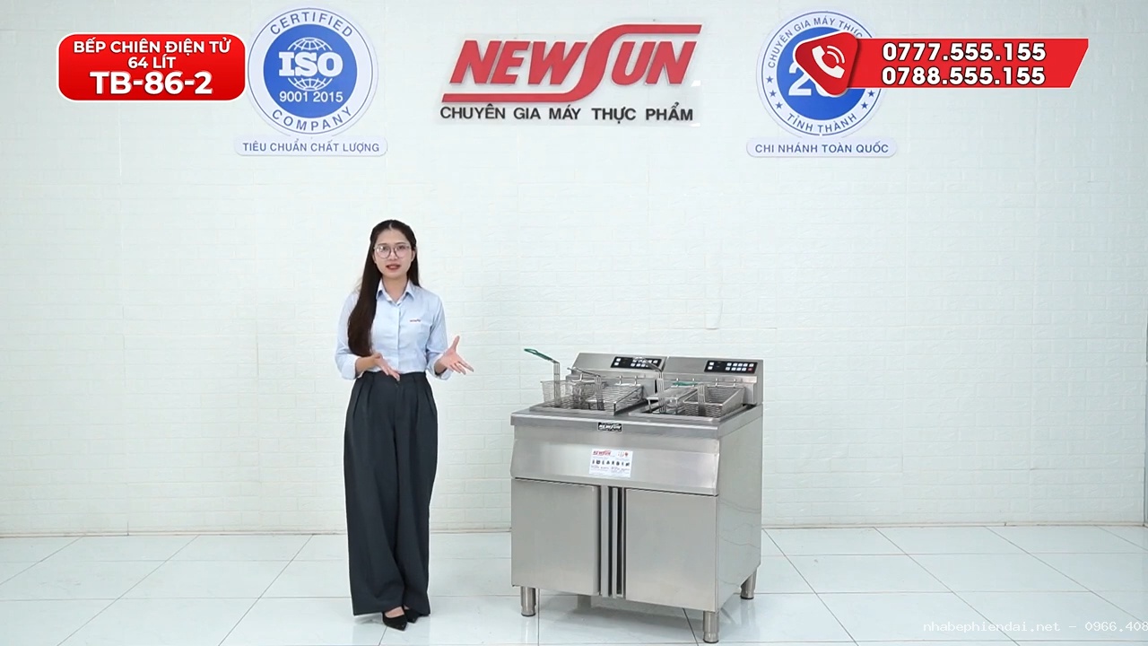 Bếp chiên đứng thông minh NSTB862 64 lít