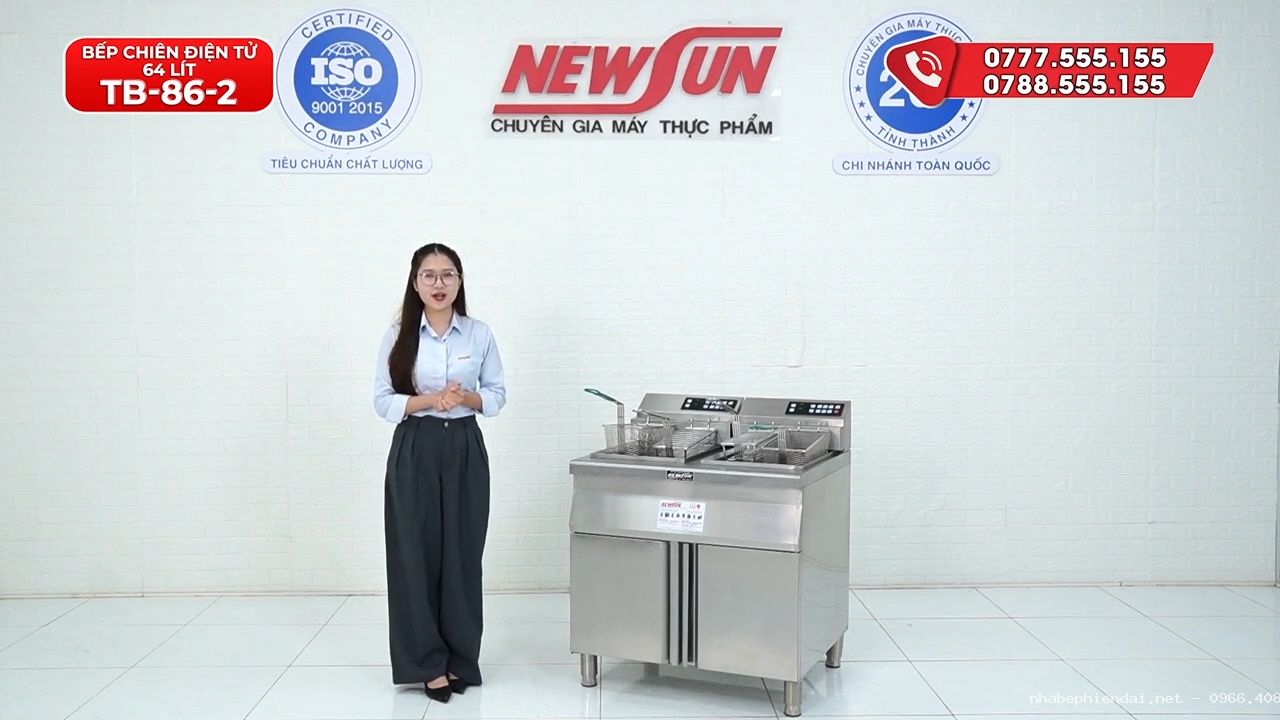 Bếp chiên đứng thông minh NSTB862 64 lít