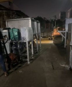 Máy trộn công nghiệp 1 tấn/mẻ xuất xưởng đi An Giang – Cánh trộn xoắn kép, đảo chiều tự động