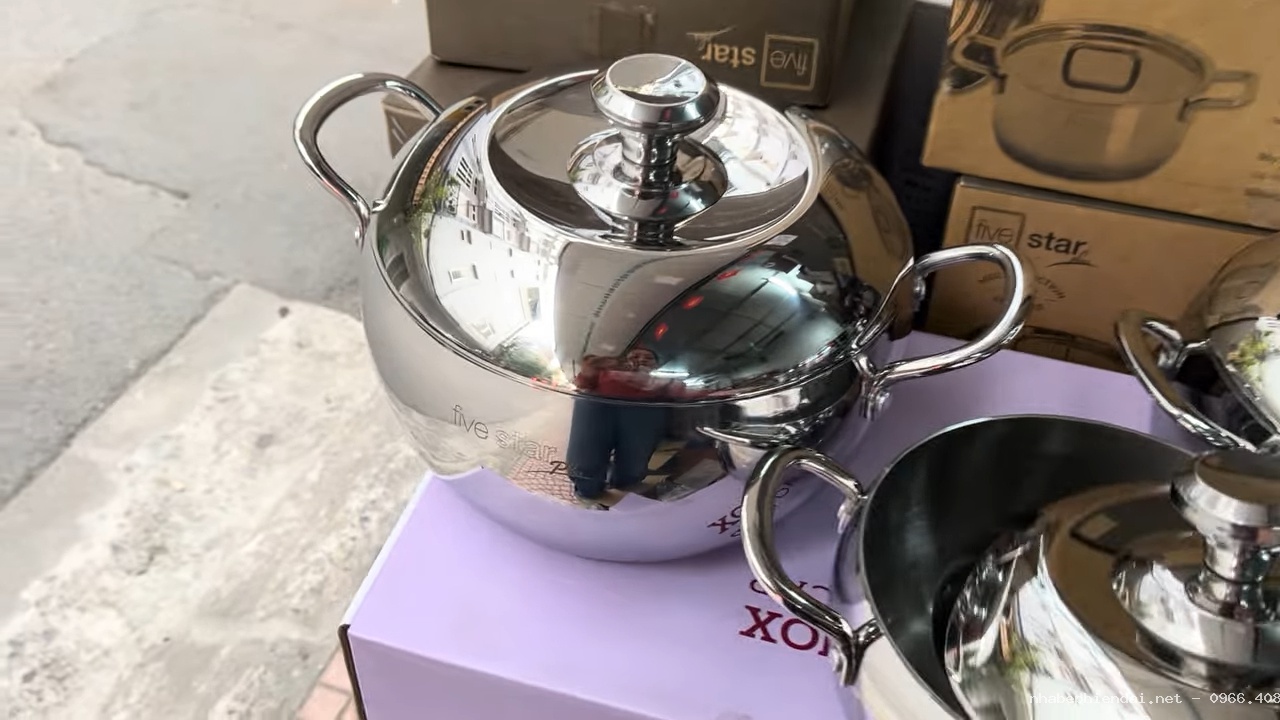 Tại Sao Nên Chọn Nồi Đúc Liền Khối? Soi Chi Tiết Bộ Fivestar FPB3006 Size 18/20/24cm