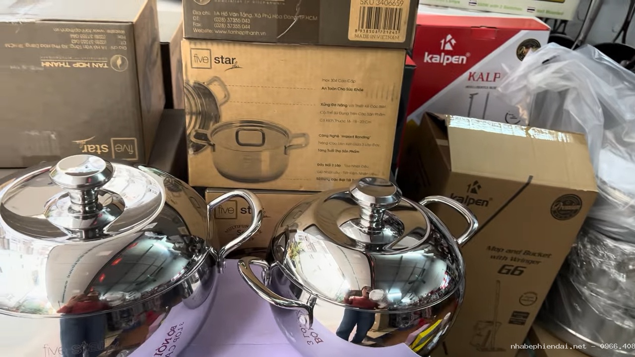 Tại Sao Nên Chọn Nồi Đúc Liền Khối? Soi Chi Tiết Bộ Fivestar FPB3006 Size 18/20/24cm