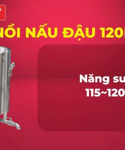 Nồi nấu đậu phụ model 30L, 40L, 50L, 60L, 80L, 100L, 120L - chi tiết máy 2