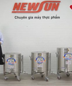 Nồi nấu đậu phụ bằng Doosan - chi tiết máy 3