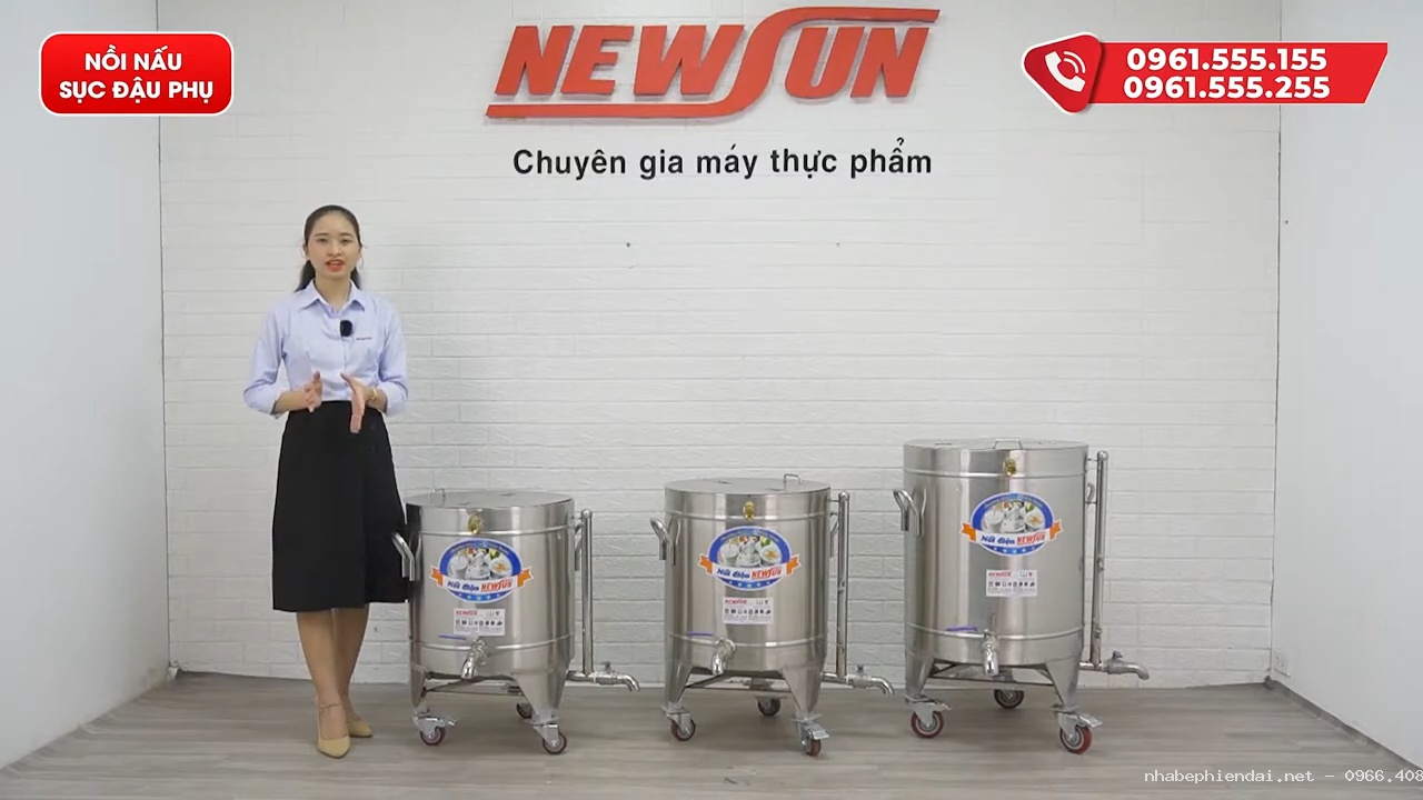 Nồi nấu đậu phụ bằng điện Doosan