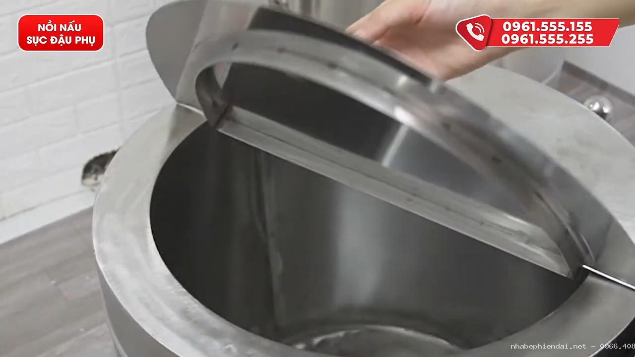 Nồi nấu đậu phụ bằng điện Doosan