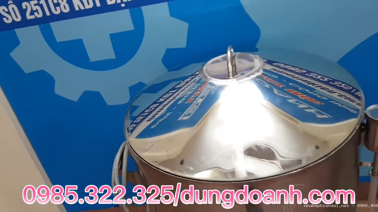 Nồi luộc và hấp giò chả đa năng bằng điện 200 lít