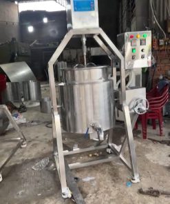 Nồi Nấu Cánh Khuấy Gia Nhiệt Lật Nghiêng 100L
