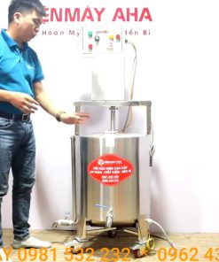 Nồi cánh khuấy 50 lít dùng dầu truyền nhiệt có tủ rời - chi tiết máy 3