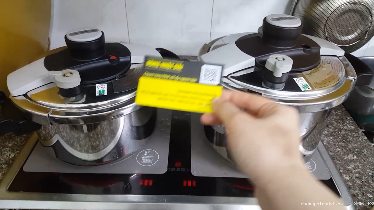 Nồi áp suất Tefan nấu cá kho, kho thịt, hầm xương đa năng